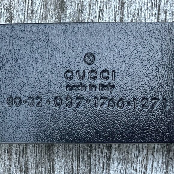 💯 Authentic GUCCI Leather Belt - Picture 3 of 8